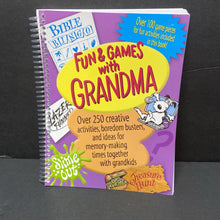 Load image into Gallery viewer, Fun &amp; Games with Grandma -activity paperback
