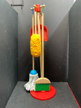 Load image into Gallery viewer, Let&#39;s Play House Dust! Sweep! Mop! Cleaning Set
