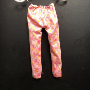 Geometric footed tights for 18" Doll