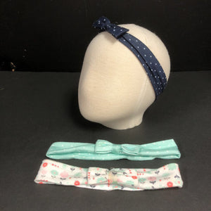 3pk Bow Headbands