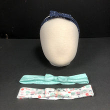 Load image into Gallery viewer, 3pk Bow Headbands
