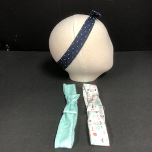 3pk Bow Headbands