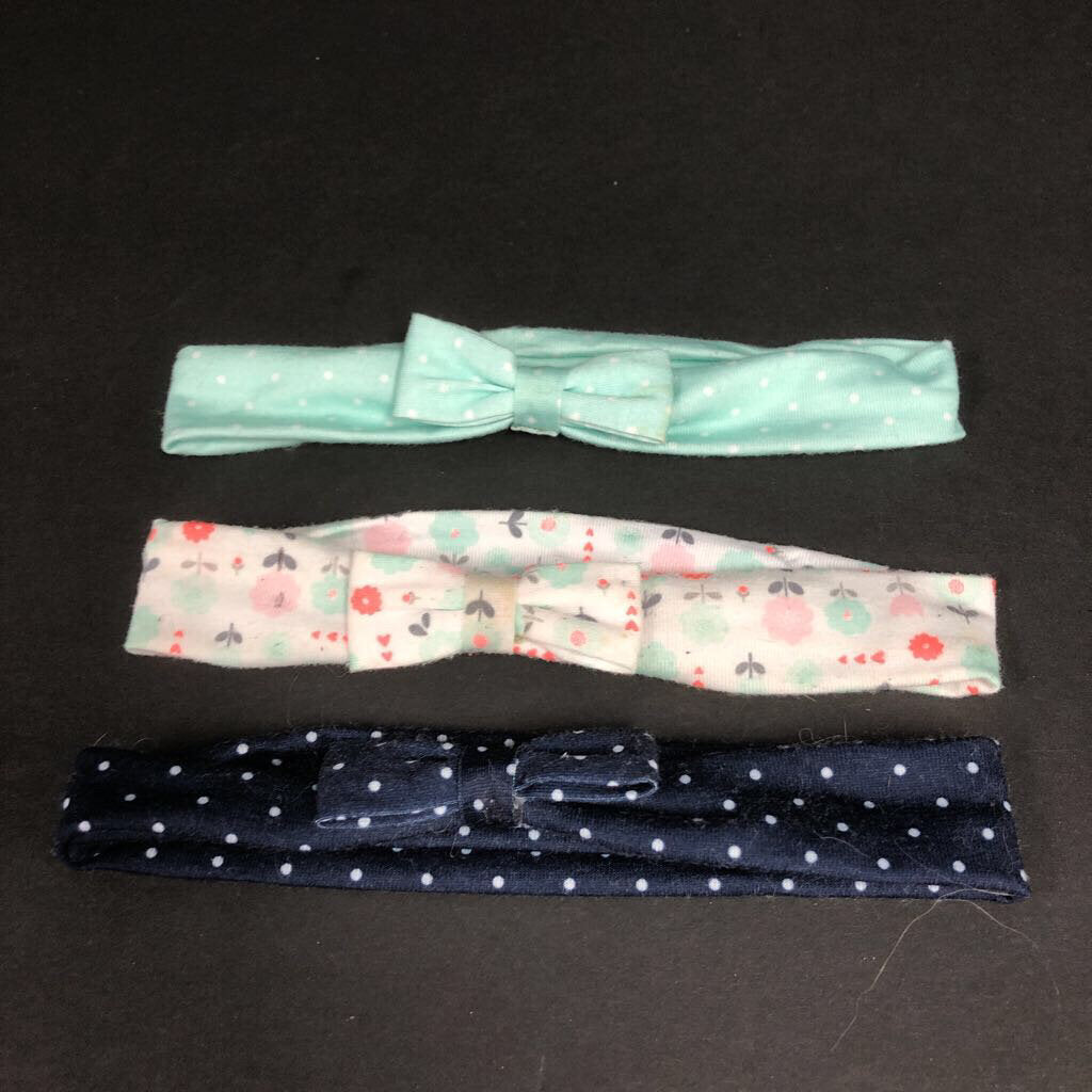 3pk Bow Headbands