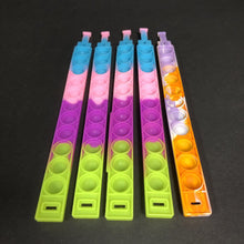 Load image into Gallery viewer, 5pk Sensory Pop-It Bracelets
