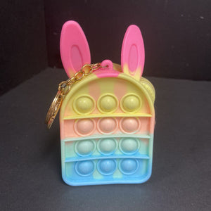 Bunny Sensory Pop-It Mini Keychain Bag