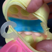 Load image into Gallery viewer, Bunny Sensory Pop-It Mini Keychain Bag
