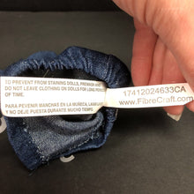 Load image into Gallery viewer, Denim Pants for 18&quot; Doll
