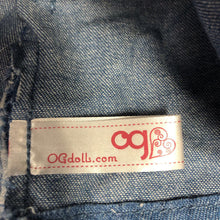Load image into Gallery viewer, Denim Skirt for 18&quot; Doll
