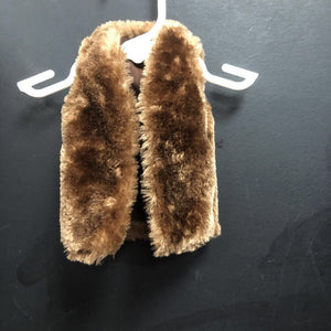 Fuzzy Vest for 18" Doll