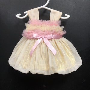Bitty Baby Sparkly Ruffle Dress for 15/16" Baby Doll