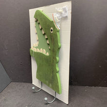 Load image into Gallery viewer, Wooden Dinosaur w/Hooks Coat Rack (NEW)
