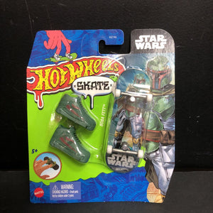Star Wars Boba Fett Mini Skateboard w/Shoes (NEW)