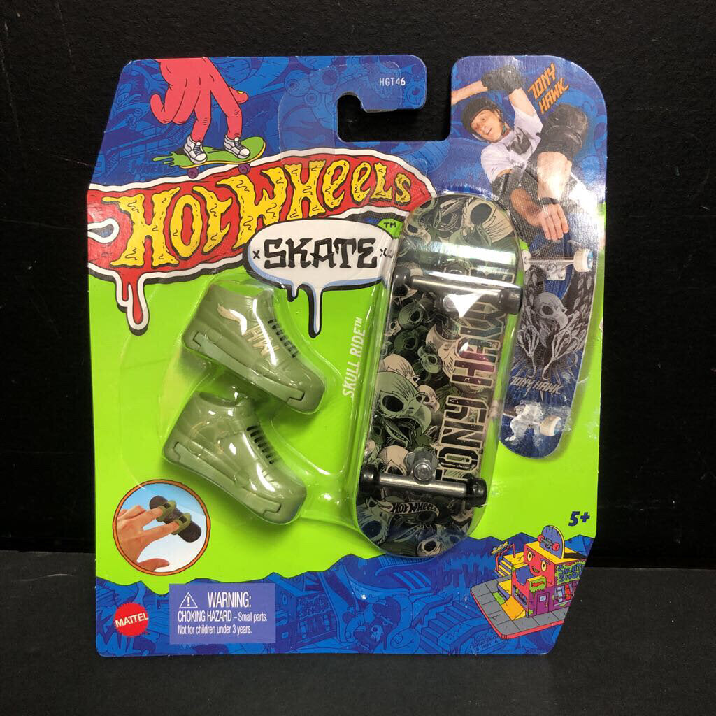 Tony Hawk Skull Ride Mini Skateboard w/Shoes (NEW)