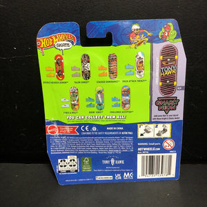 Tony Hawk Lined Luminescence Mini Skateboard w/Shoes (NEW)