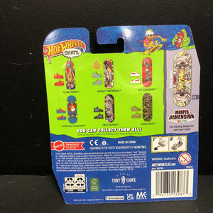 Tony Hawk Grip & Grind Mini Skateboard w/Shoes (NEW)