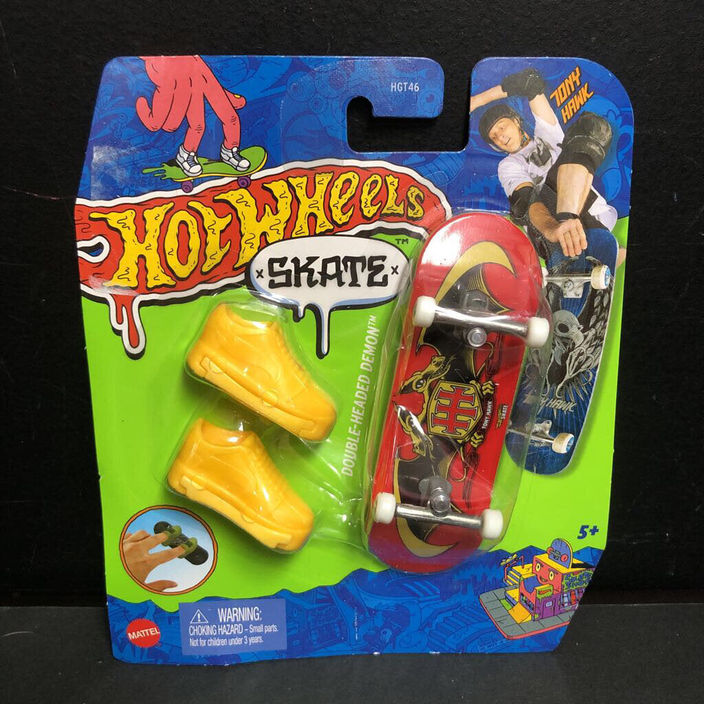 Tony Hawk Double-Headed Demon Mini Skateboard w/Shoes (NEW)