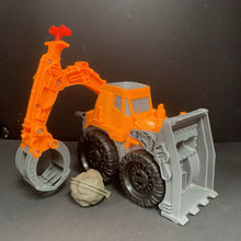 Load image into Gallery viewer, Wheels Construction Front Loader w/Boulder
