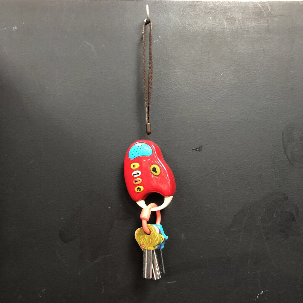 Lights & Sounds Rattle Keys Battery Operated