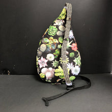 Load image into Gallery viewer, Succulent Print Rope Sling Bag (KAVU)
