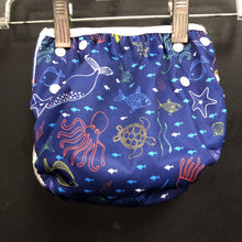 Load image into Gallery viewer, Ocean Creatures Swim Diaper Cover (Beau &amp; Belle)
