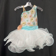Load image into Gallery viewer, Girls Sequin Flower Leotard Costume
