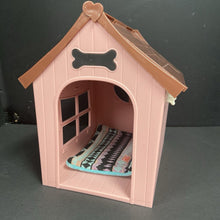 Load image into Gallery viewer, Puppy House w/Dog Bed for 18&quot; Doll
