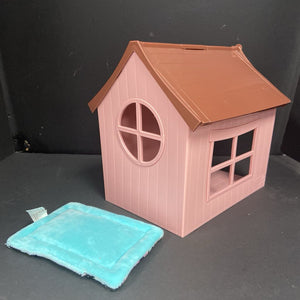 Puppy House w/Dog Bed for 18" Doll