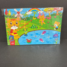 Load image into Gallery viewer, 30pc Fishing Cats Puzzle
