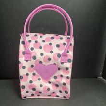 Load image into Gallery viewer, Polka Dot Heart Pet Carrying Bag
