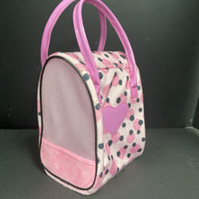 Load image into Gallery viewer, Polka Dot Heart Pet Carrying Bag
