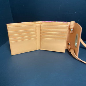 Floral Crossbody Wallet Bag