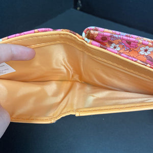 Floral Crossbody Wallet Bag