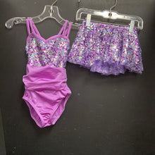 Load image into Gallery viewer, Girls 2pc Sequin Dance Outfit
