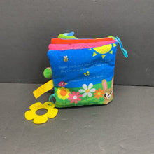 Load image into Gallery viewer, &quot;Shake Look Touch&quot; Sensory Rattle Soft Book
