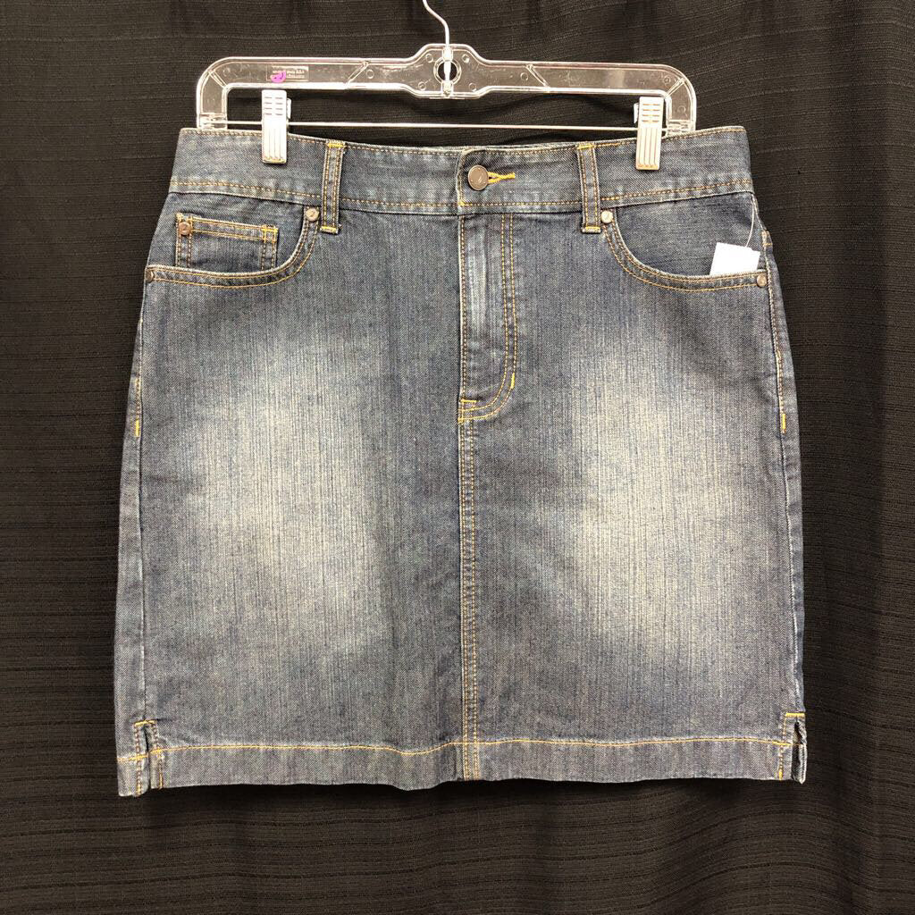 Denim Mini Skirt