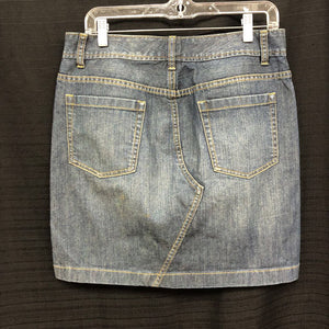Denim Mini Skirt