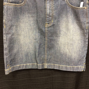 Denim Mini Skirt