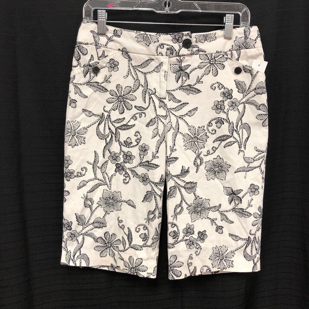 Floral Bermuda Shorts