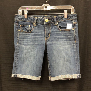 Denim Bermuda Shorts