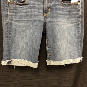 Denim Bermuda Shorts