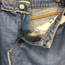 Load image into Gallery viewer, Raw Hem Denim Mini Skirt

