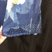 Load image into Gallery viewer, Embroidered Floral Rhinestone Top
