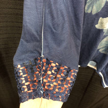 Load image into Gallery viewer, Embroidered Floral Rhinestone Top
