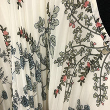 Load image into Gallery viewer, Tiered Asymmetrical Pleated Floral Dress
