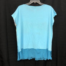 Load image into Gallery viewer, Print Front Cap Sleeve Top
