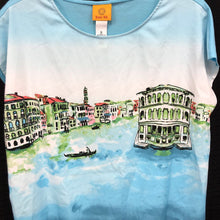 Load image into Gallery viewer, Print Front Cap Sleeve Top
