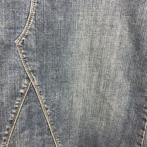 Knee-Length Denim Skirt