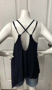 Sleeveless Strappy Swing Top (NEW)