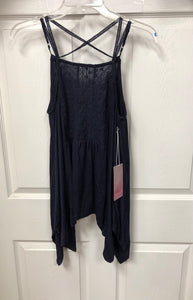 Sleeveless Strappy Swing Top (NEW)