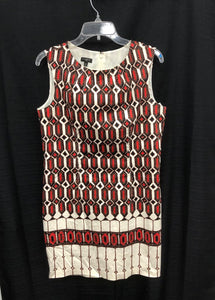 Geometric Sheath Dress